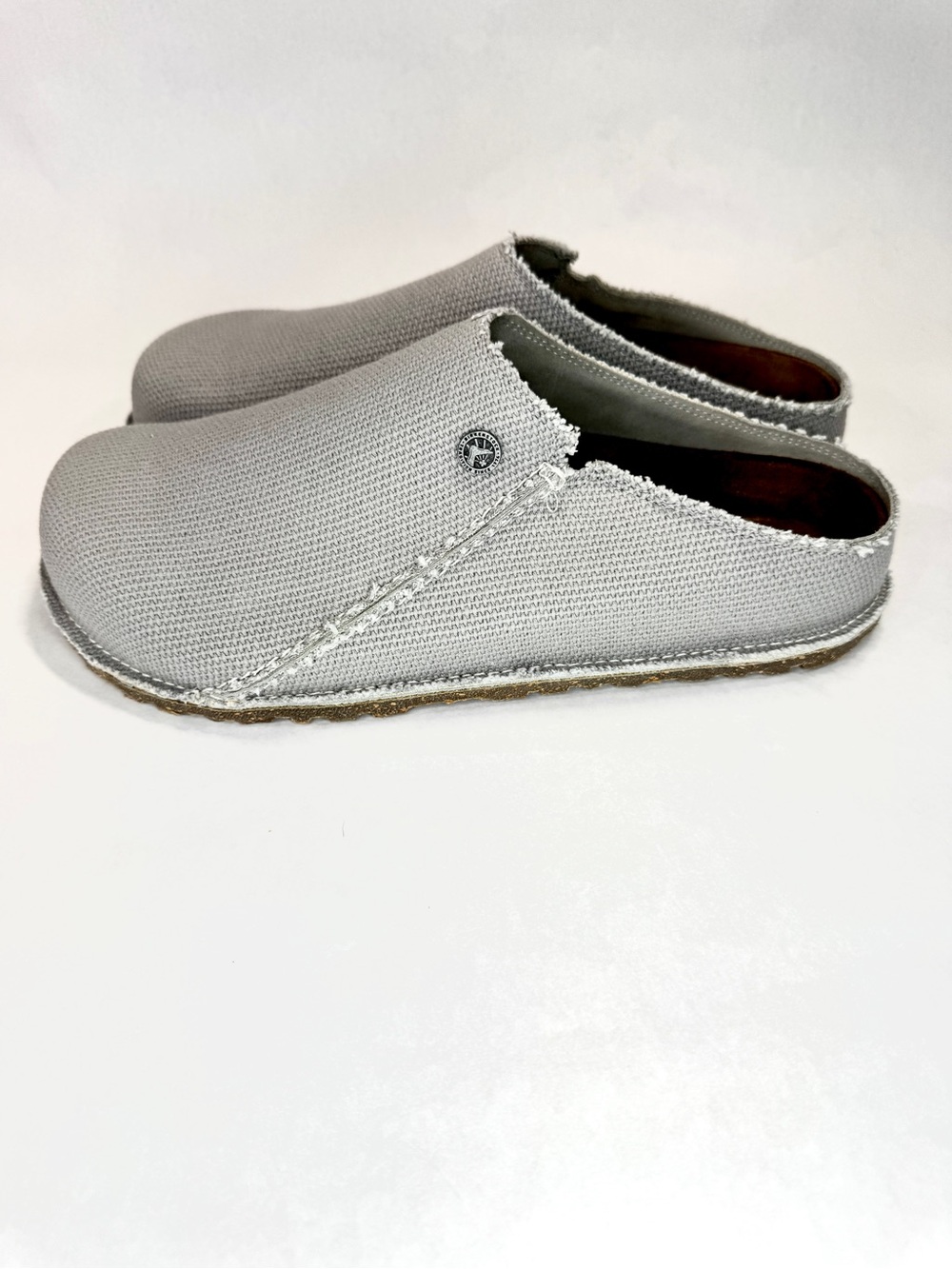 Birkenstock Zermatt Textile Clogs Gray EU 44 NWOT
